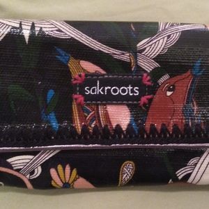 Sakroots Artist Trifold "Peace/Nature" Wallet/Organizer/Clutch